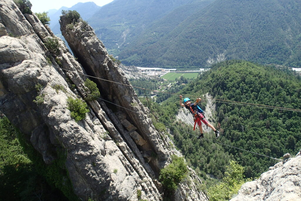 Photographie de la Via Ferrata du Puget-Théniers par Experience Verdon