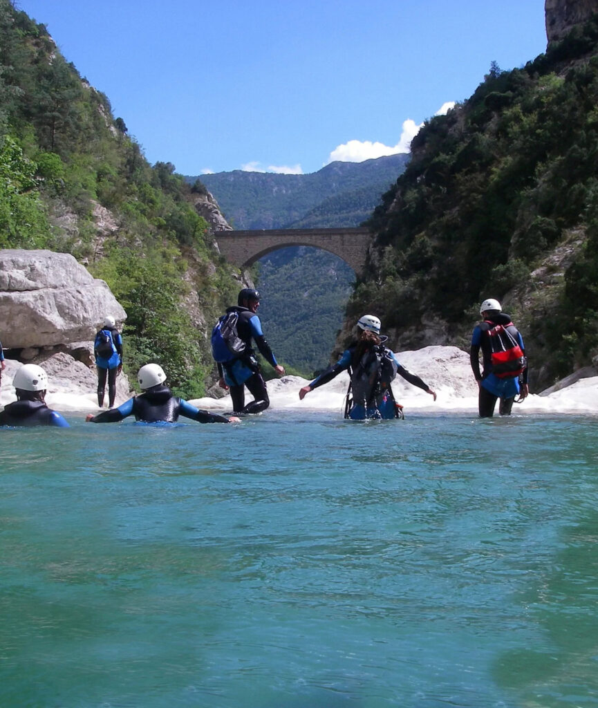 L'entrée des Gorges du Verdon